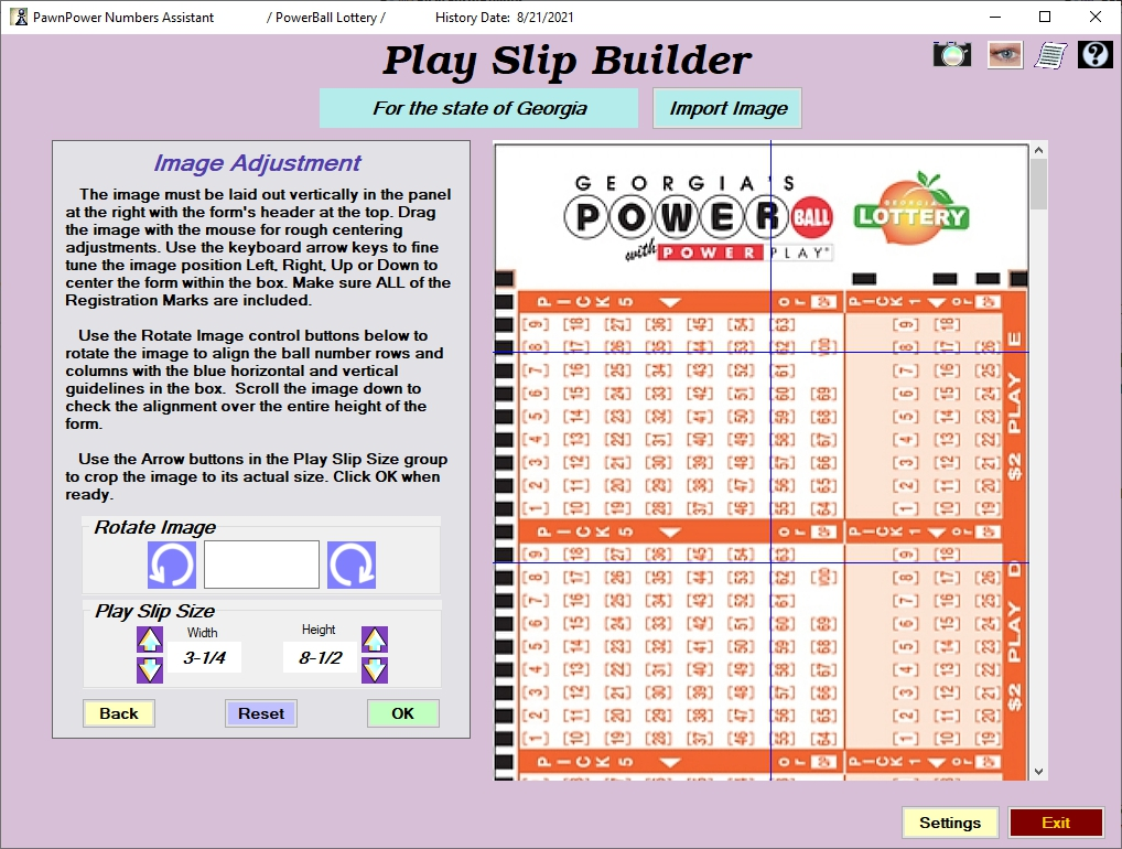 PlaySlip Builder